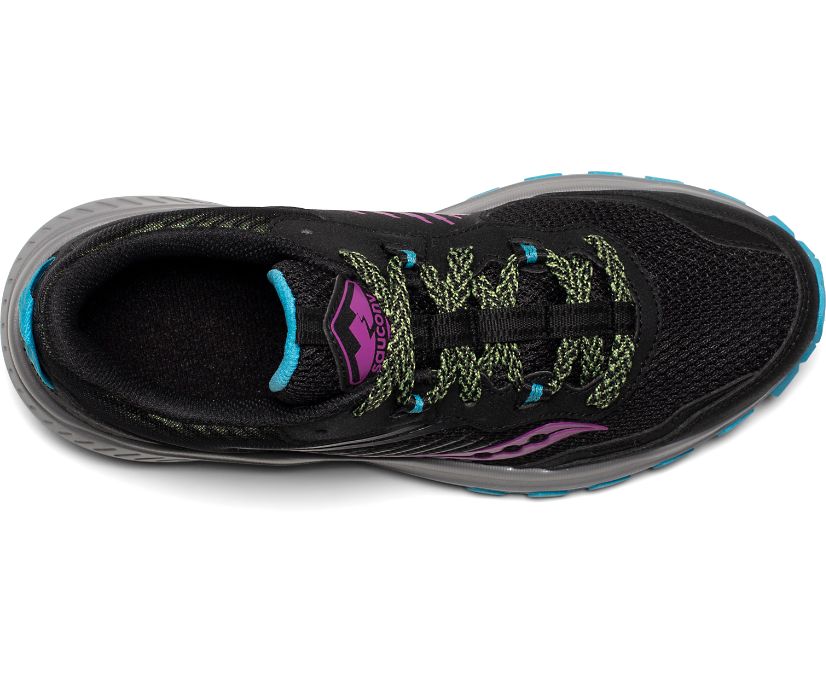 Women's Saucony Excursion Tr15 Trail Running Shoes Black | Singapore 222FDNM